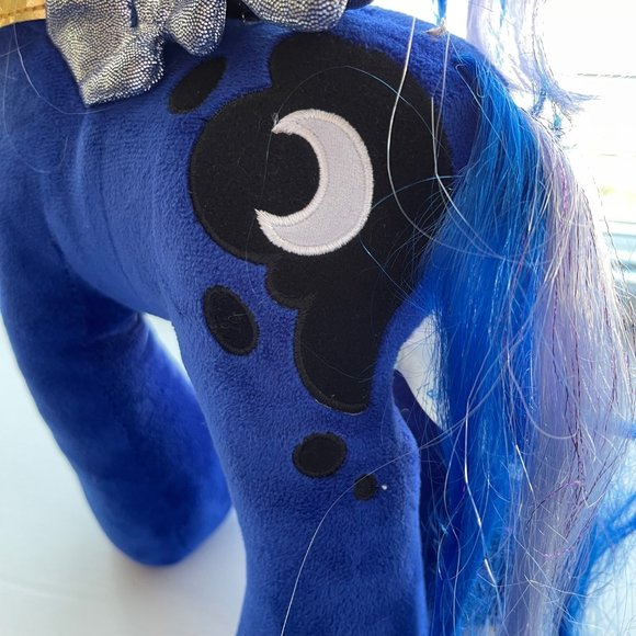Build a Bear My Little Pony Dark Blue Princess Luna Plush - Picture 10 of 14